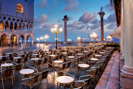 Piazza San Marco Sunrise #21 by Alan Blaustein art print