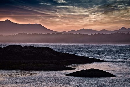 Sunset Glow at Wickaninnish Beach by Chuck Burdick art print