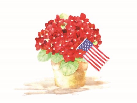 Patriotic Flowers by Dogwood Portfolio art print