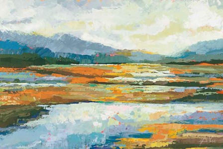 Fall Marsh by Jeanette Vertentes art print