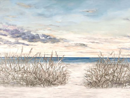 Windy Beaches by Julie DeRice art print