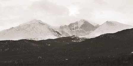 Estes Park Mountains by Lori Deiter art print