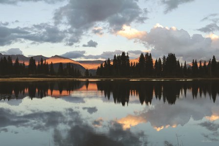 Little Molas Lake Reflections by Lori Deiter art print