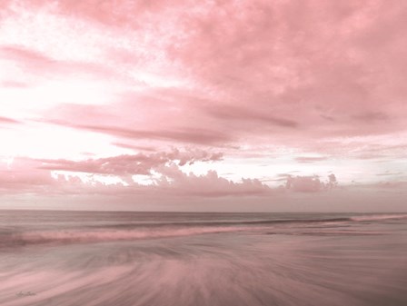 Pink Beach Emotions by Lori Deiter art print