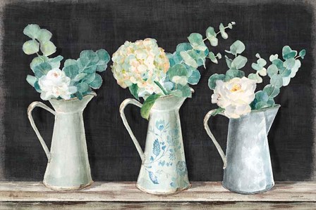 Farmhouse Bouquets by Danhui Nai art print