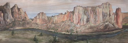 Smith Rock by Kamdon Kreations art print