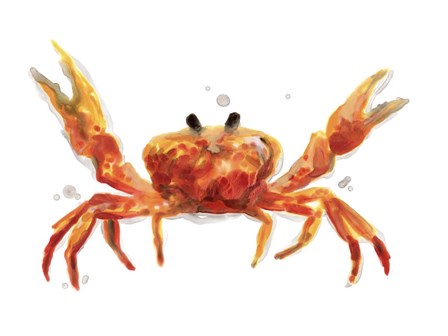 Crab Cameo II by June Erica Vess art print