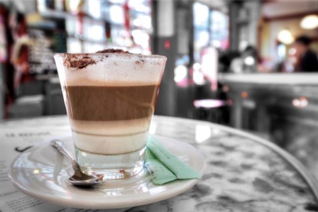 Capuccino, Montmartre by Alan Blaustein art print