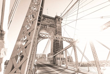 Bridge View I by Donnie Quillen art print