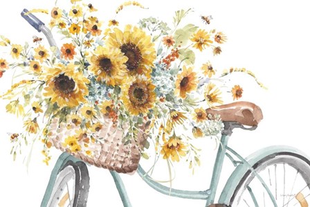 Sunflowers Forever 02 by Lisa Audit art print