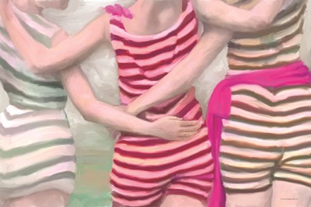 Bathing Beauties by Kamdon Kreations art print