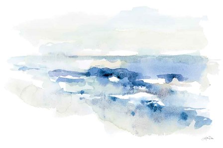 Shoreline Blues II by Katrina Pete art print