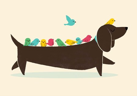 Bird Dog by Jay Fleck art print