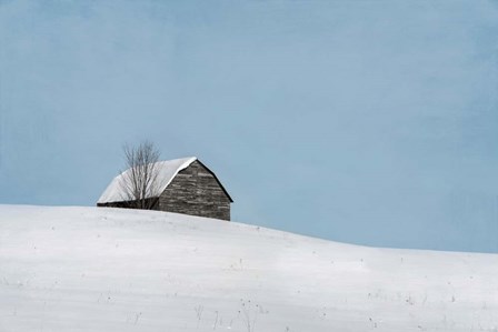 Minimalist Barn by Brooke T. Ryan art print