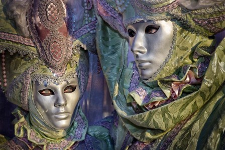 Venice Carnival by Giovanni Cavalli art print