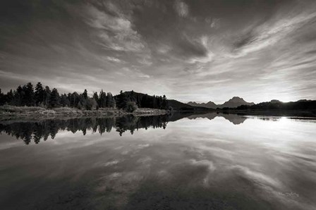 Oxbow Bend sunset Grand Teton National Park by Alan Majchrowicz art print