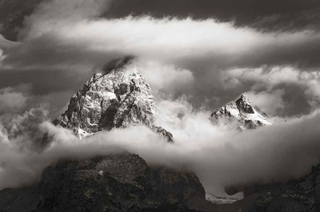 Grand Teton Clouds by Alan Majchrowicz art print