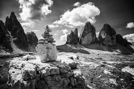 Dolomiti II by Aledanda art print