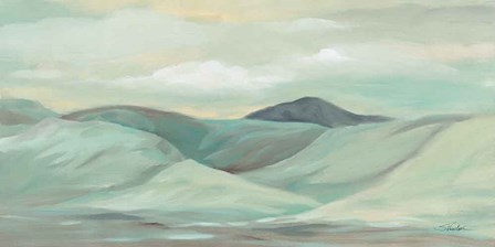 Mint Hills by Silvia Vassileva art print