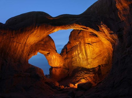 Double Arch Nightscape by Royce Bair art print