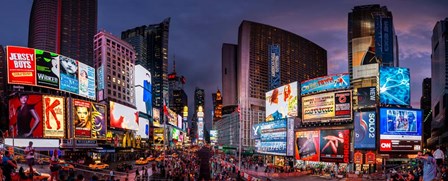 Times Square by David Martin Castan art print