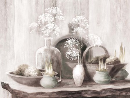 Rustic Elegance I Neutral by Julia Purinton art print