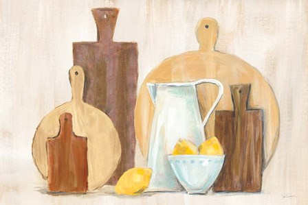 Marnies Kitchen III by Sue Schlabach art print