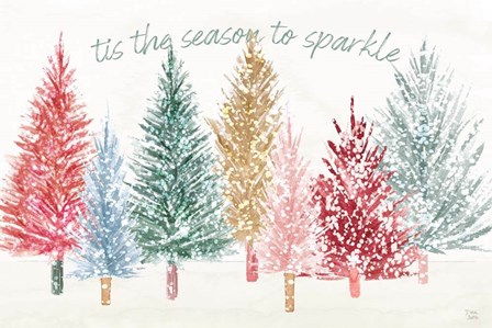 Holiday Sparkle I by Dina June art print