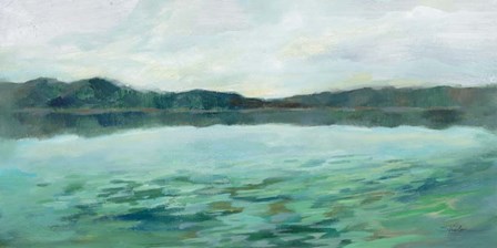 Emerald Lake by Silvia Vassileva art print