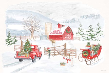 Home For The Holidays I by Beth Grove art print