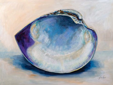 Quahog Shell by Jeanette Vertentes art print