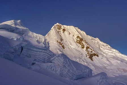 Quitaraju Mountain in the Cordillera Blanca in the Andes Of Peru by Giulio Ercolani/Stocktrek Images art print