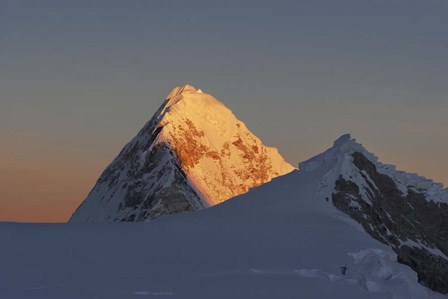 Sunrise on Artesonraju Mountain, Peru by Giulio Ercolani/Stocktrek Images art print