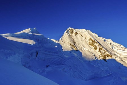 Quitaraju Mountain in the Cordillera Blanca in the Andes Of Peru by Giulio Ercolani/Stocktrek Images art print