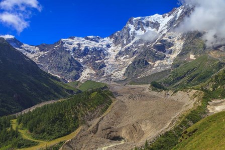 Monte Rosa Glacier, Italy by Giulio Ercolani/Stocktrek Images art print