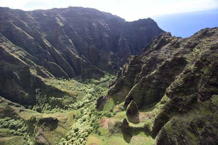 Na Pali Coast State Wilderness Park, Kauai, Hawaii by Ryan Rossotto/Stocktrek Images art print