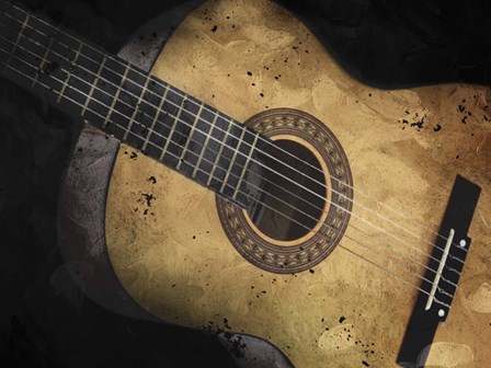 Acoustic Guitar by Marcus Prime art print