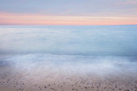 Lake Superior Beach II Sunset by Alan Majchrowicz art print