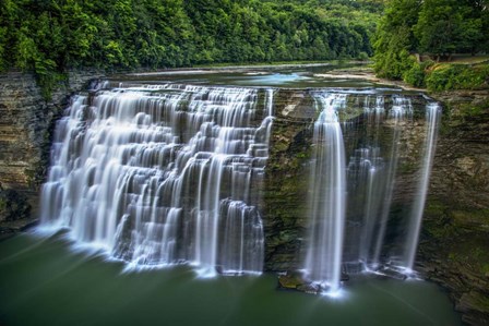 Letchworth State Park Middle Falls by Andy Crawford Photography art print