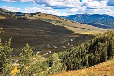 Colorado Valley by Debra Van Swearingen art print