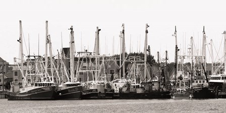 Ocean City Fishing Boats by Lori Deiter art print