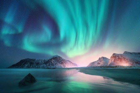 Northern Lights by Incado art print