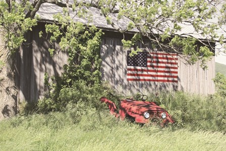 Topless Jeep by Lori Deiter art print