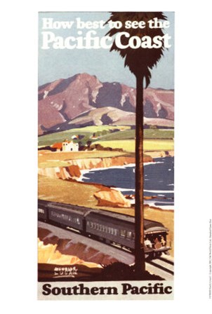 Pacific Coast I art print