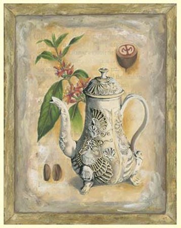 Coffee Time by Jennifer Goldberger art print