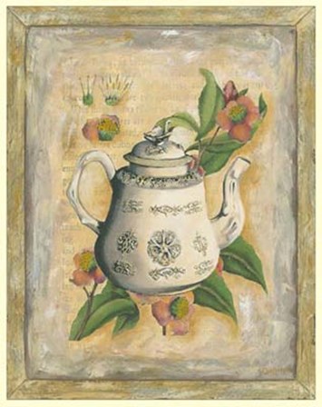 Tea Time by Jennifer Goldberger art print