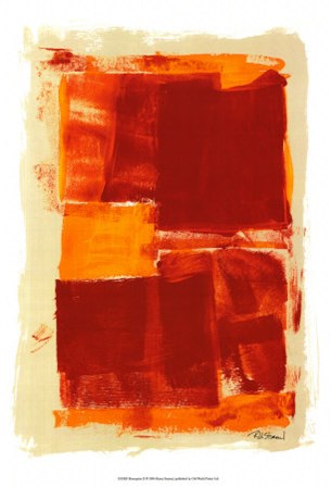 Monoprint II by Renee Stramel art print