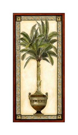 Red Bordered Palm II art print