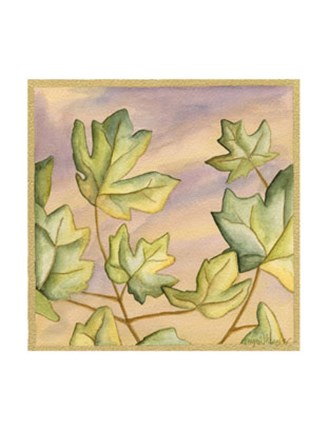 Luminous Leaves III by Megan Meagher art print