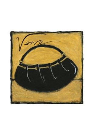 Verve on Gold by Chariklia Zarris art print